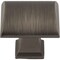 Jeffrey Alexander 1-1/4" Overall Length  Brushed Pewter Roman Cabinet Knob 944BNBDL - alternate 3